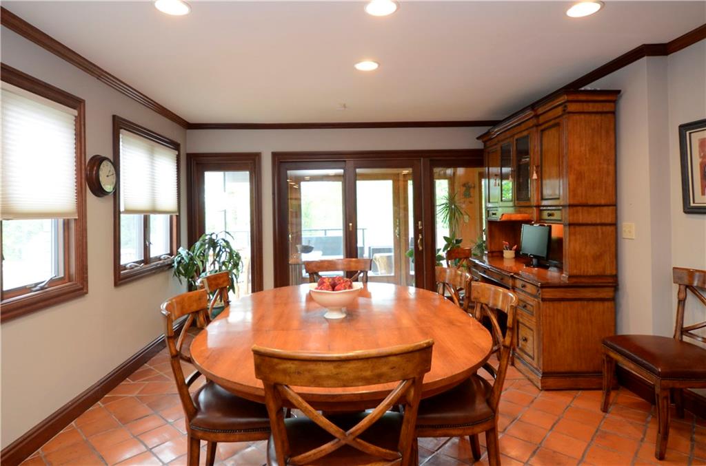 181 Merriman Road Sewickley Heights, PA 15143 - Photo 12 of 25 Splendid informal dining room with access to family room and billiard room.