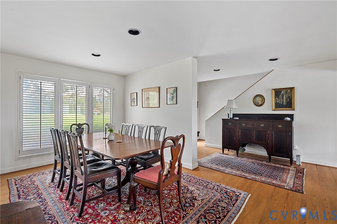 448 McSwain Road White Stone, VA 22578 - Photo 23 of 50 Dining room with light wood finished floors and re
