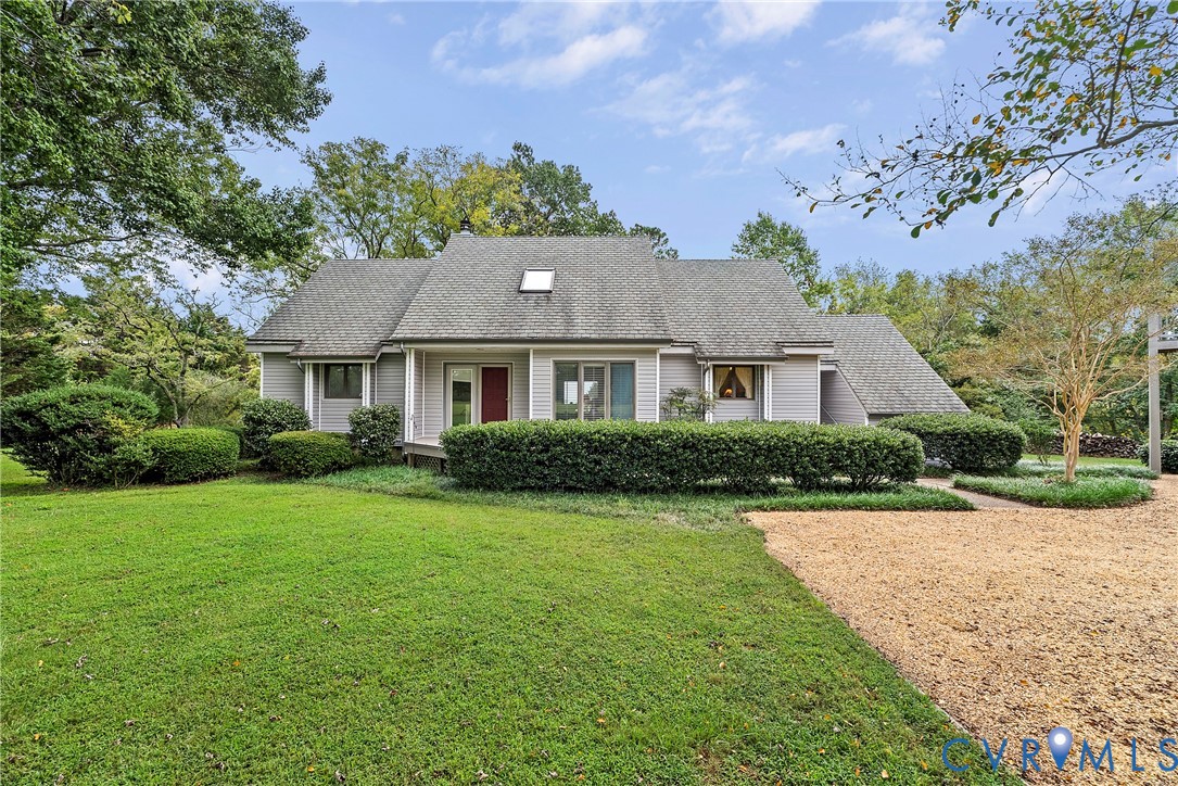 448 McSwain Road White Stone, VA 22578 - Photo 49 of 50 View of front of home featuring a front lawn, roof