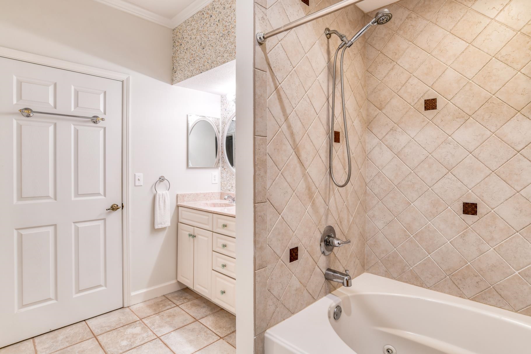 1825 Vista Cove Road St. Augustine, FL 32084 - Photo 28 of 66 a bathroom with a sink a toilet and shower
