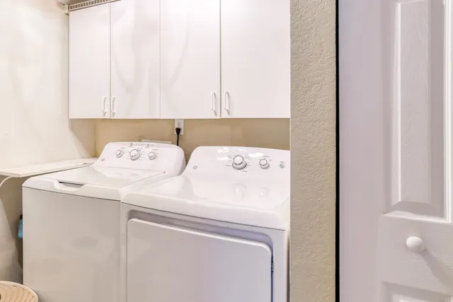 a view of city from a balcony