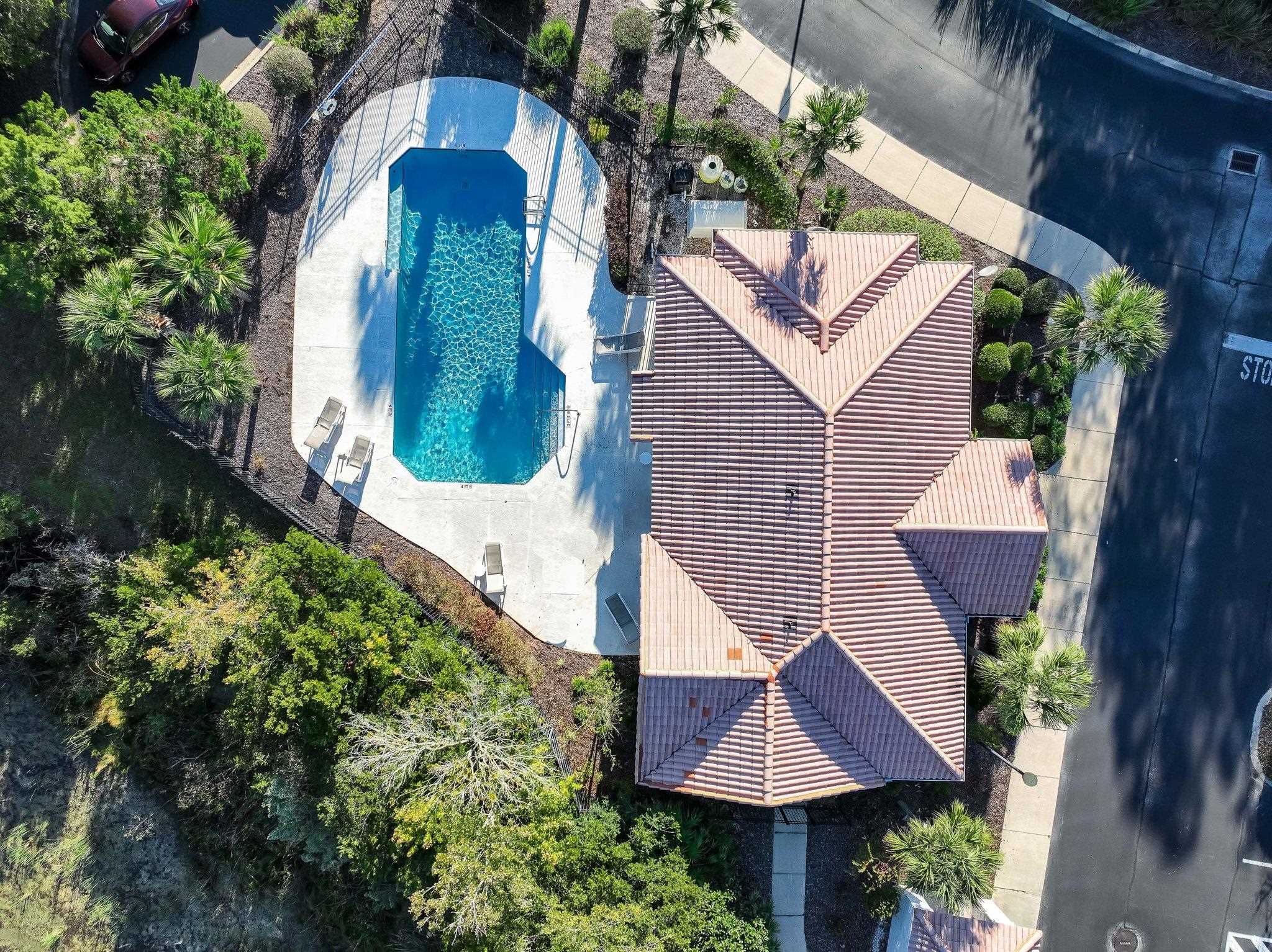 1825 Vista Cove Road St. Augustine, FL 32084 - Photo 58 of 66 a aerial view of a house
