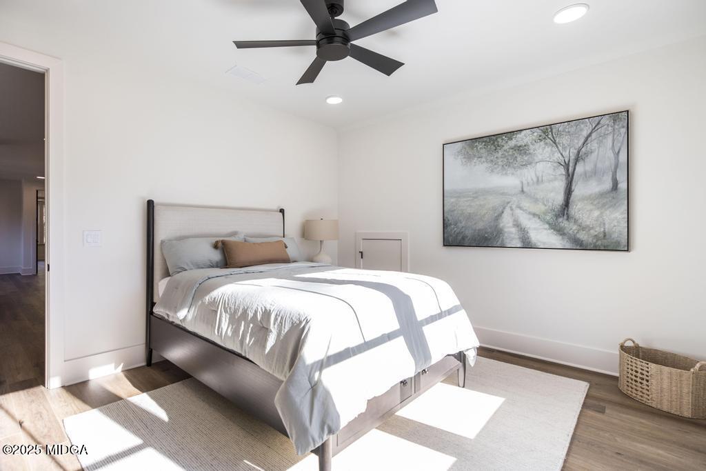 1731 Blue Springs Road Buckhead, GA 30625 - Photo 42 of 50 a bedroom with a bed and painting on the wall