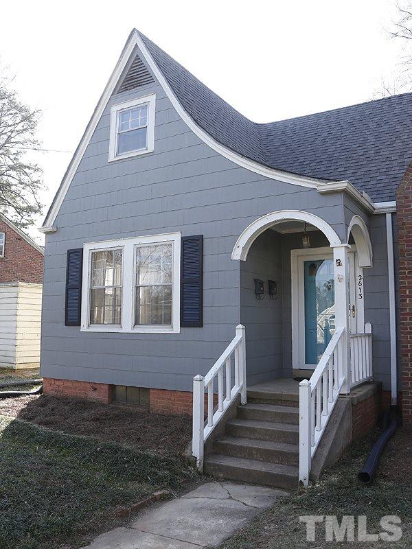 2613 Van Dyke Avenue Raleigh, NC 27607 - Photo 5 of 24 a front view of a house with wooden fence