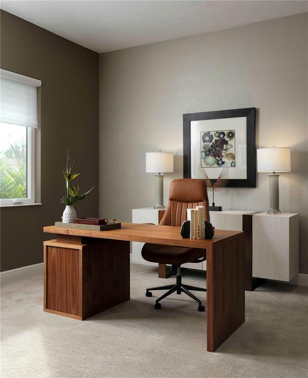 12364 Southwest 16th Lane Gainesville, FL 32607 - Photo 9 of 20 a view of a workspace with furniture and a window
