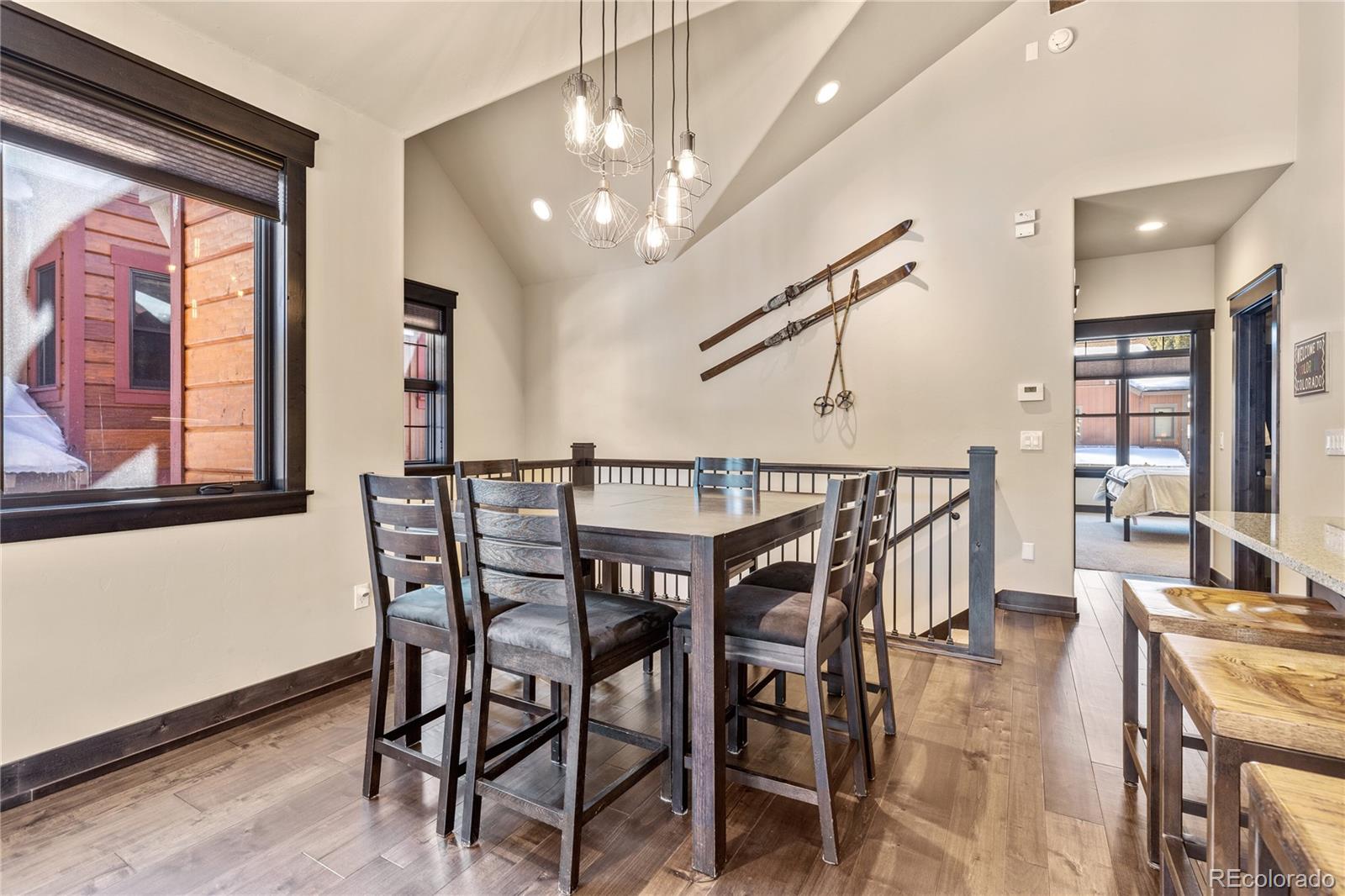 68 Independence Road Keystone, CO 80435 - Photo 11 of 34 a dining room with furniture and window