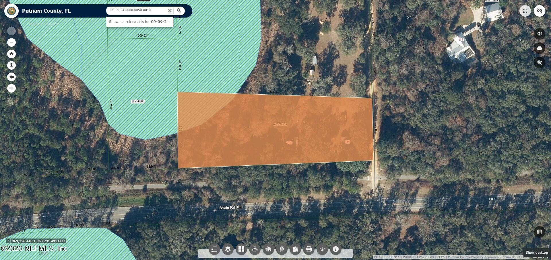 111 Savel Road Florahome, FL 32140 - Photo 22 of 25 111 Savel Rd (County Wetlands Map)