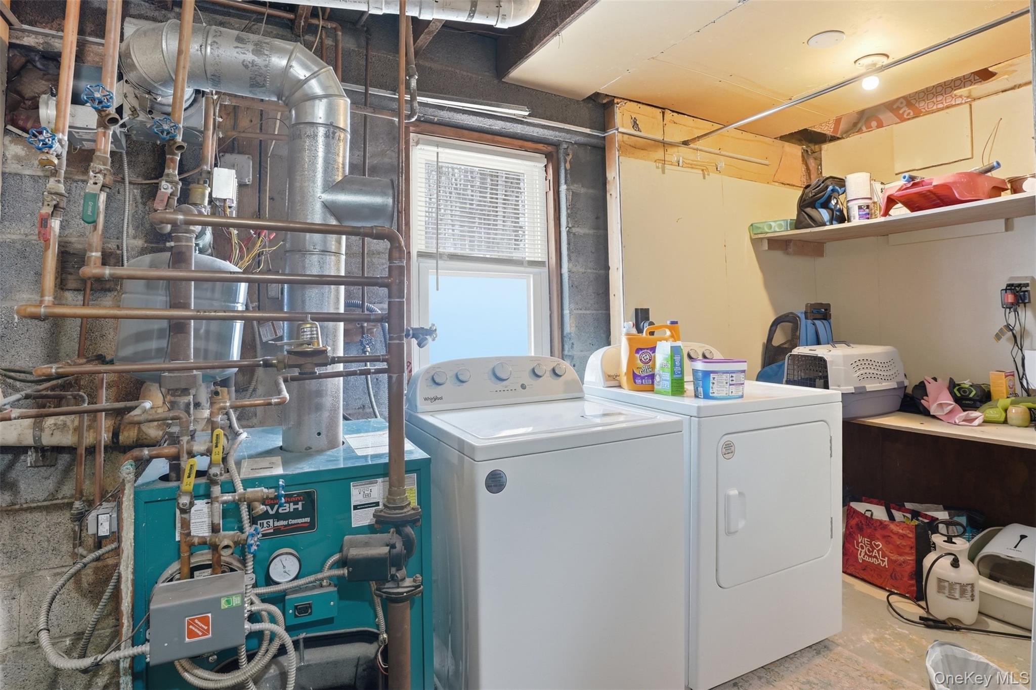 44 Triangle Of Clearwater Road Highland, NY 12528 - Photo 36 of 48 a utility room with dryer and washer