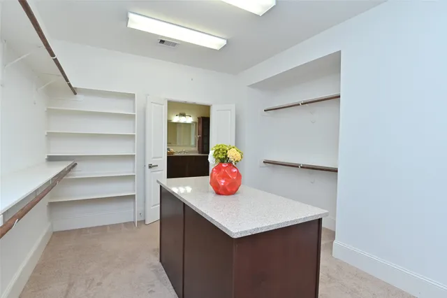 a view of cabinet area