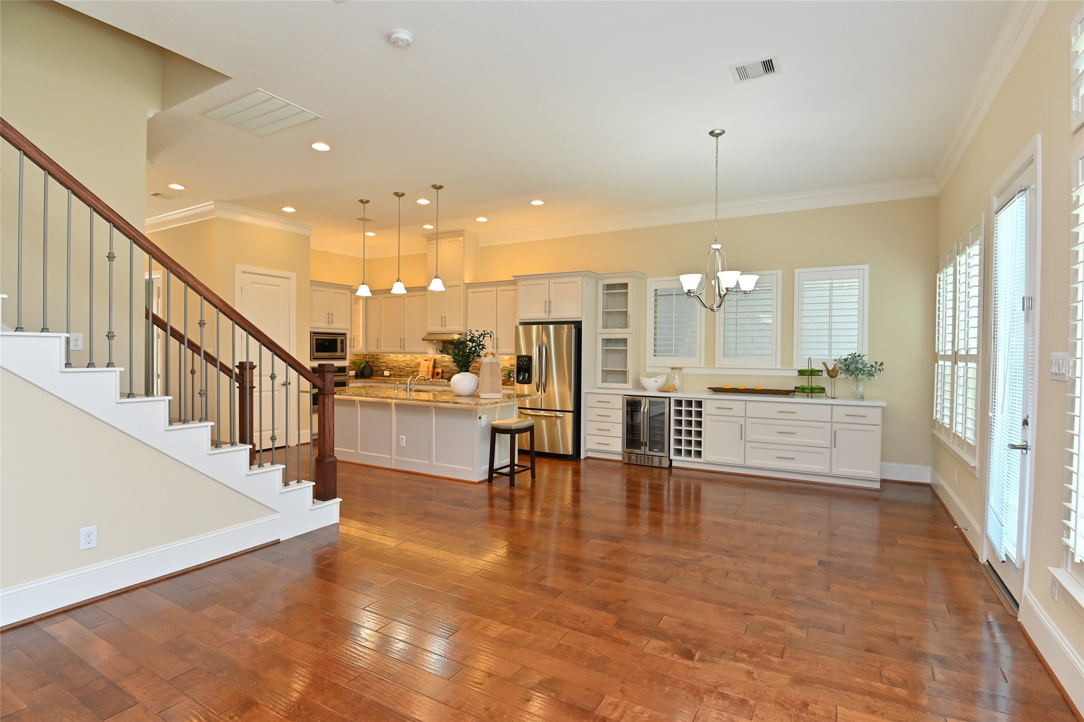 11906 McNabb Lane Houston, TX 77082 - Photo 41 of 45 a view of kitchen with furniture and a refrigerator