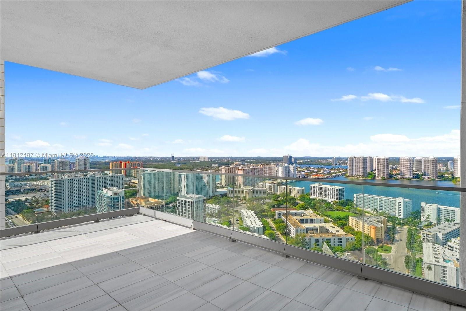 17901 Collins Avenue, Unit 3004 Sunny Isles Beach, FL 33160 - Photo 40 of 61 a view of a balcony with city view