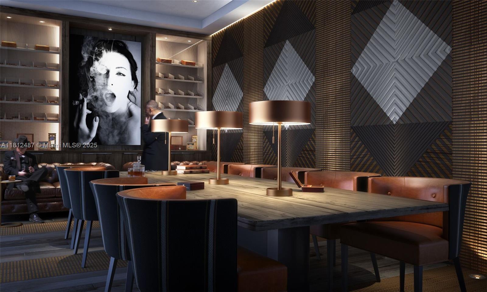 17901 Collins Avenue, Unit 3004 Sunny Isles Beach, FL 33160 - Photo 48 of 61 a dining room with many tables and chairs