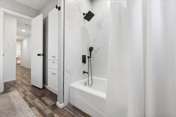 a outdoor living space with furniture and a garden