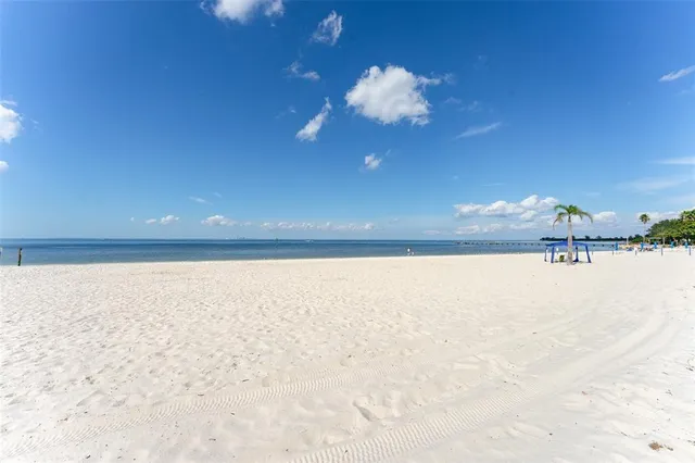 a front view of a house with a yard and potted plants