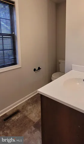 a close up of a mirror