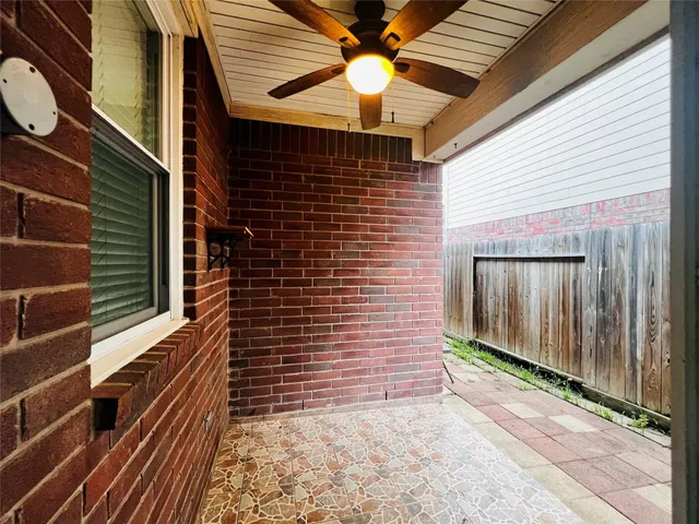 a view of backyard with a sink