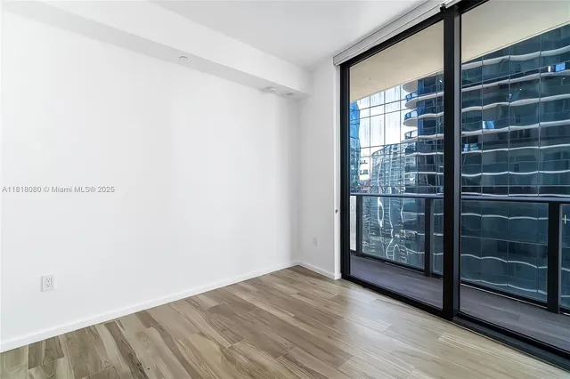 a view of front door