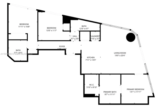 $1,065,000 | 801 South Miami Avenue, Unit 3704, Miami, FL 33131