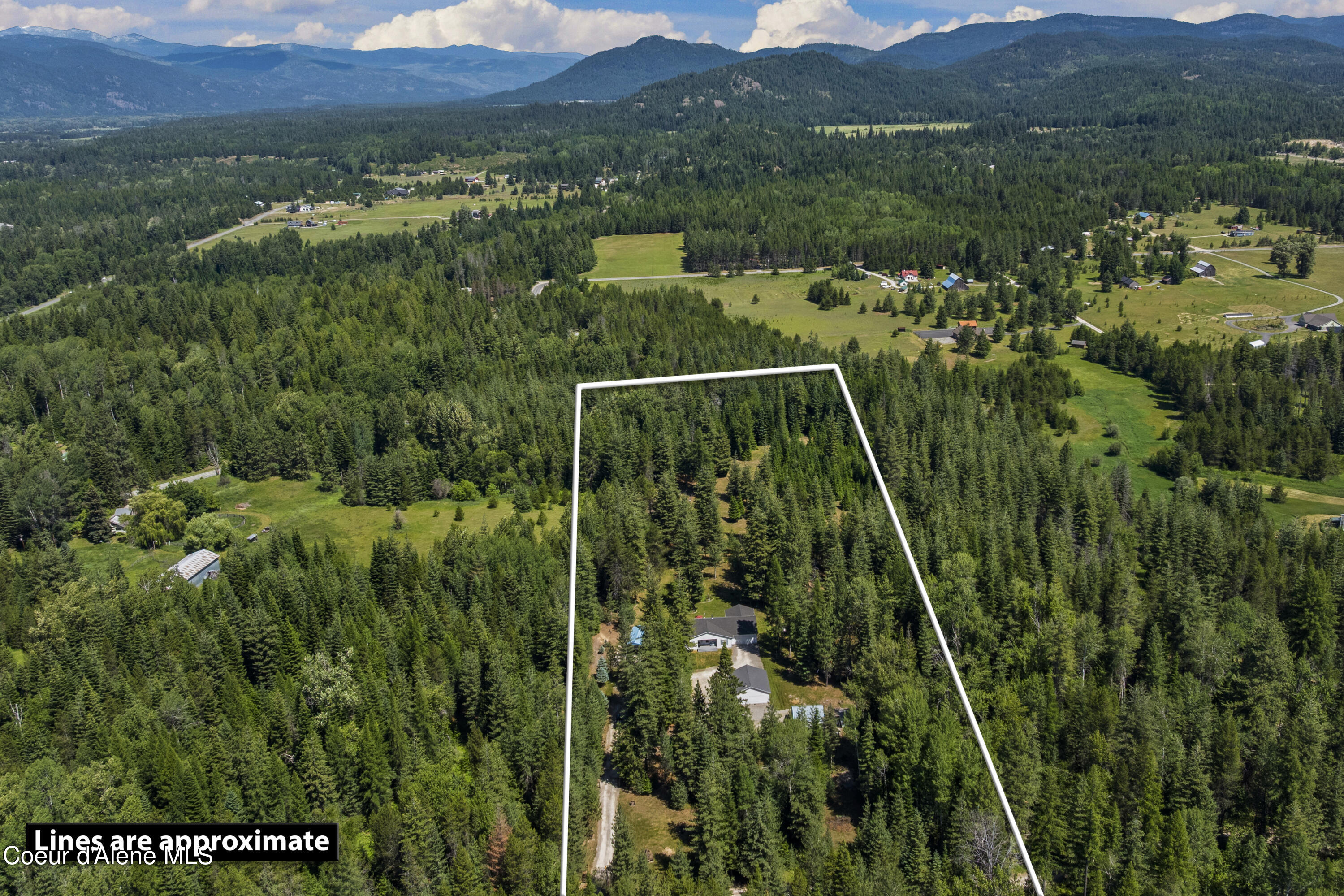 249 Indigo Sky Road Sandpoint, ID 83864 - Photo 52 of 71 Aerial of the property