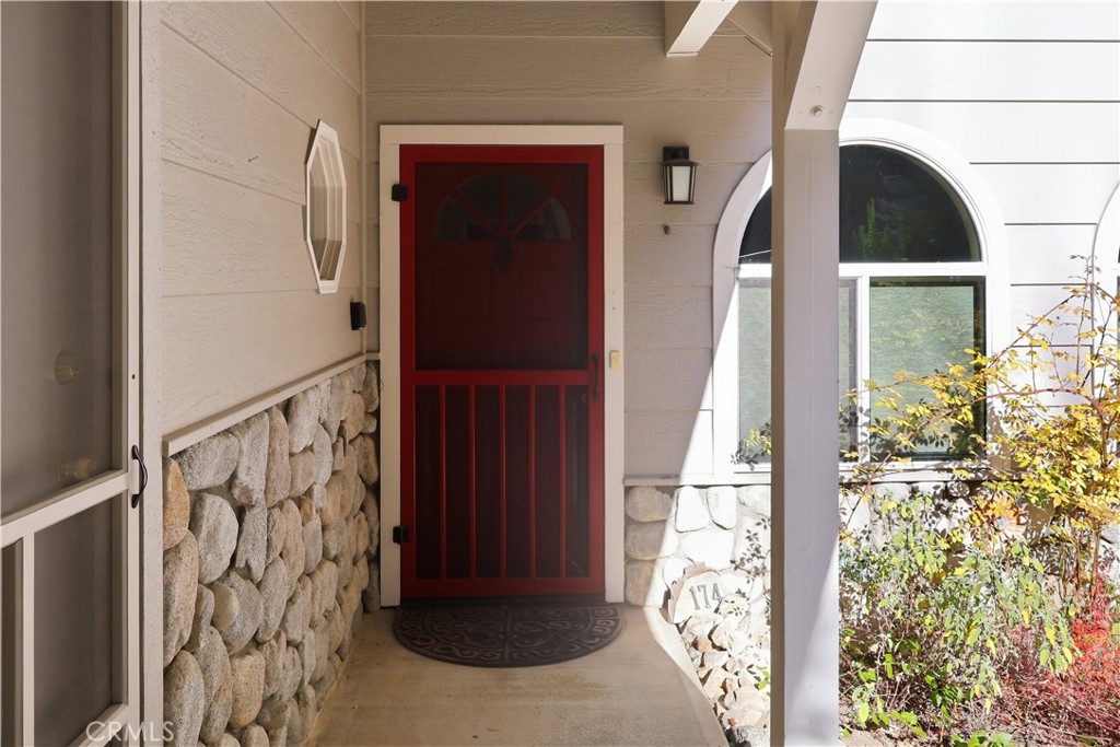 174 Golf Course Road Lake Arrowhead, CA 92391 - Photo 70 of 71 a view of entryway with a front door