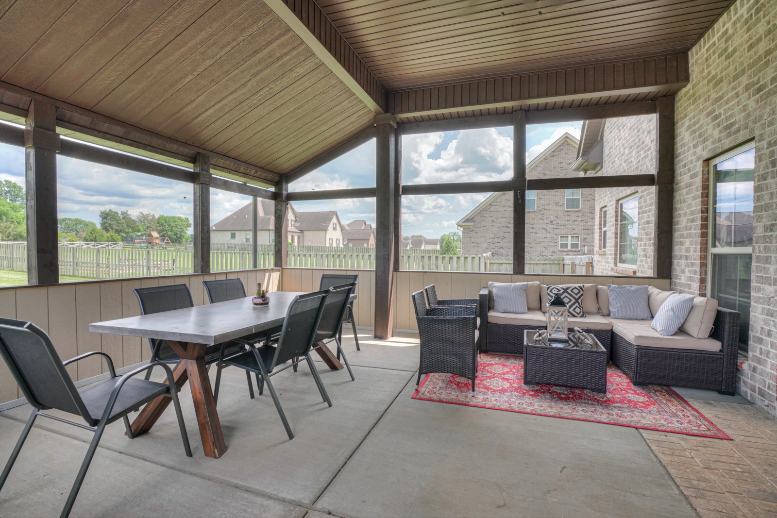 9620 Mona Road Murfreesboro, TN 37129 - Photo 48 of 58 a dining room with furniture and large windows