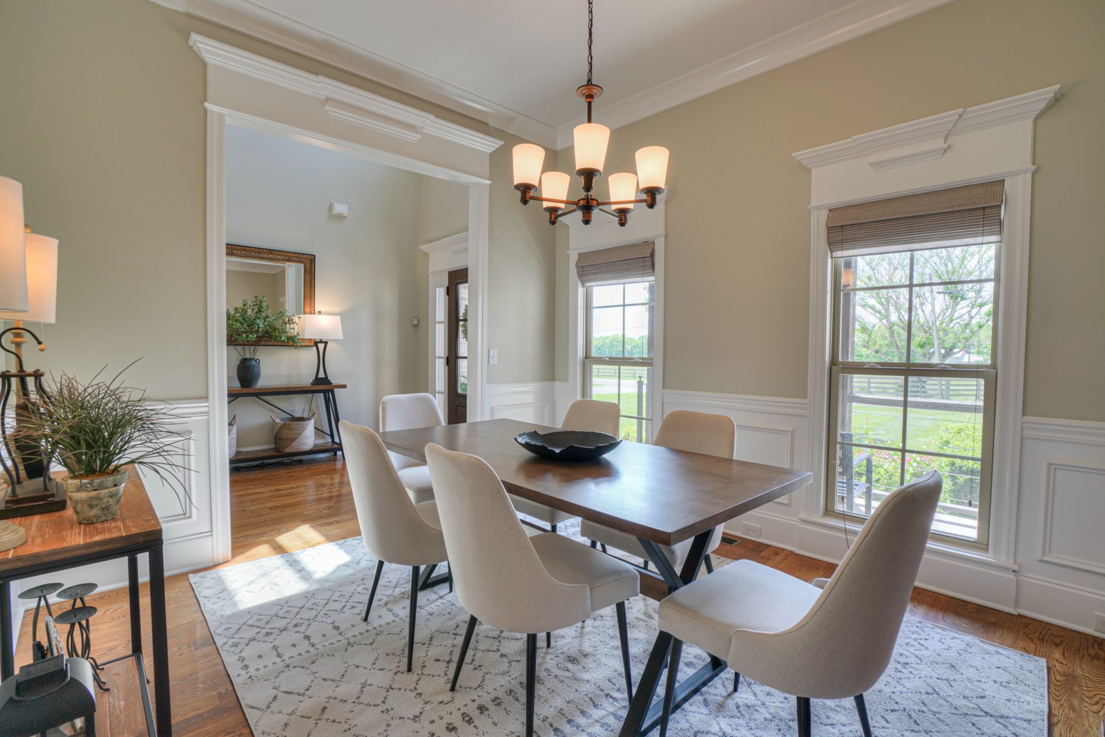 9620 Mona Road Murfreesboro, TN 37129 - Photo 9 of 58 a view of a dining room with furniture window and wooden floor