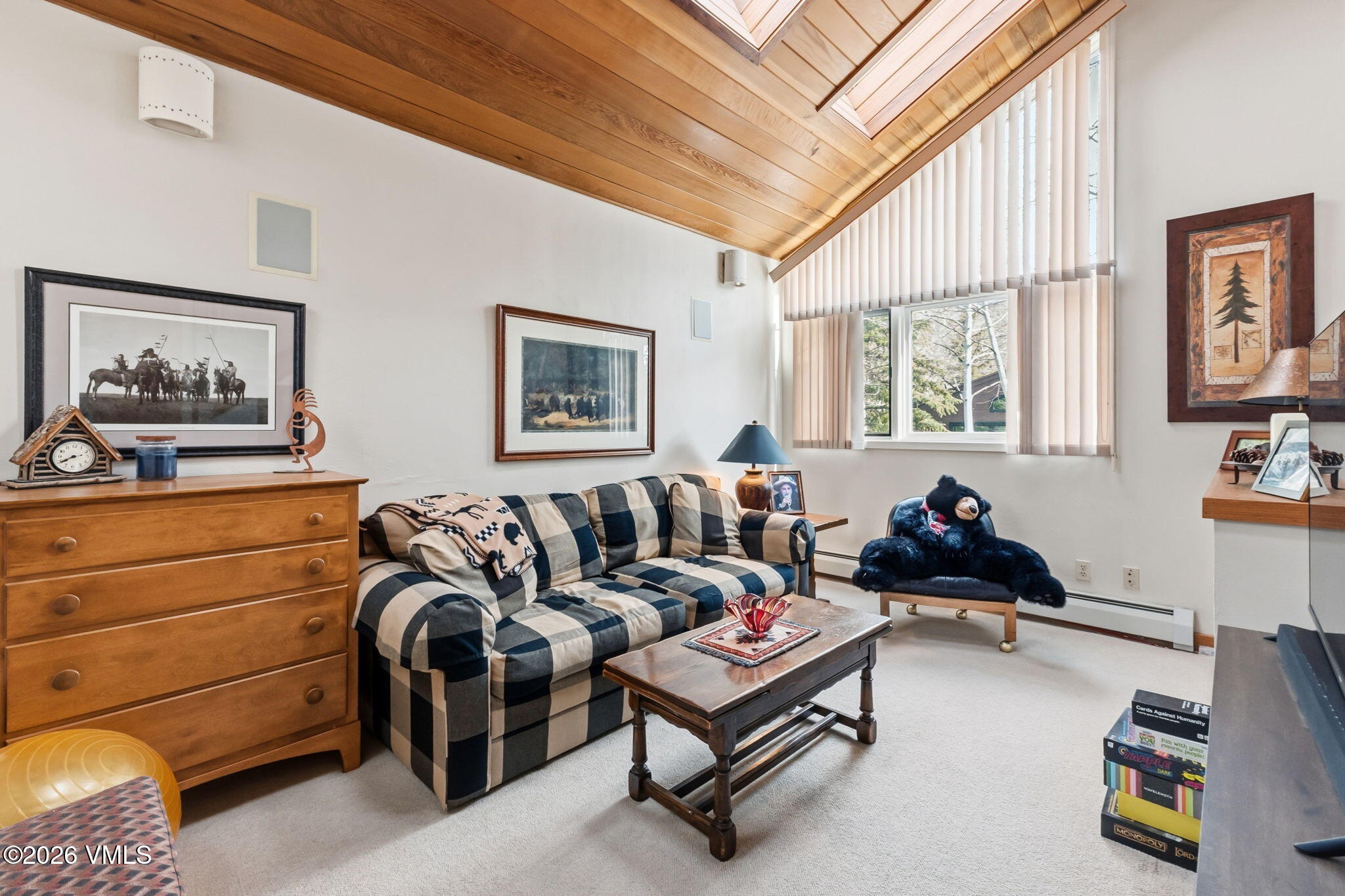 1460 Ridge Lane, Unit D Vail, CO 81657 - Photo 12 of 18 a living room with furniture a couch and next to a window