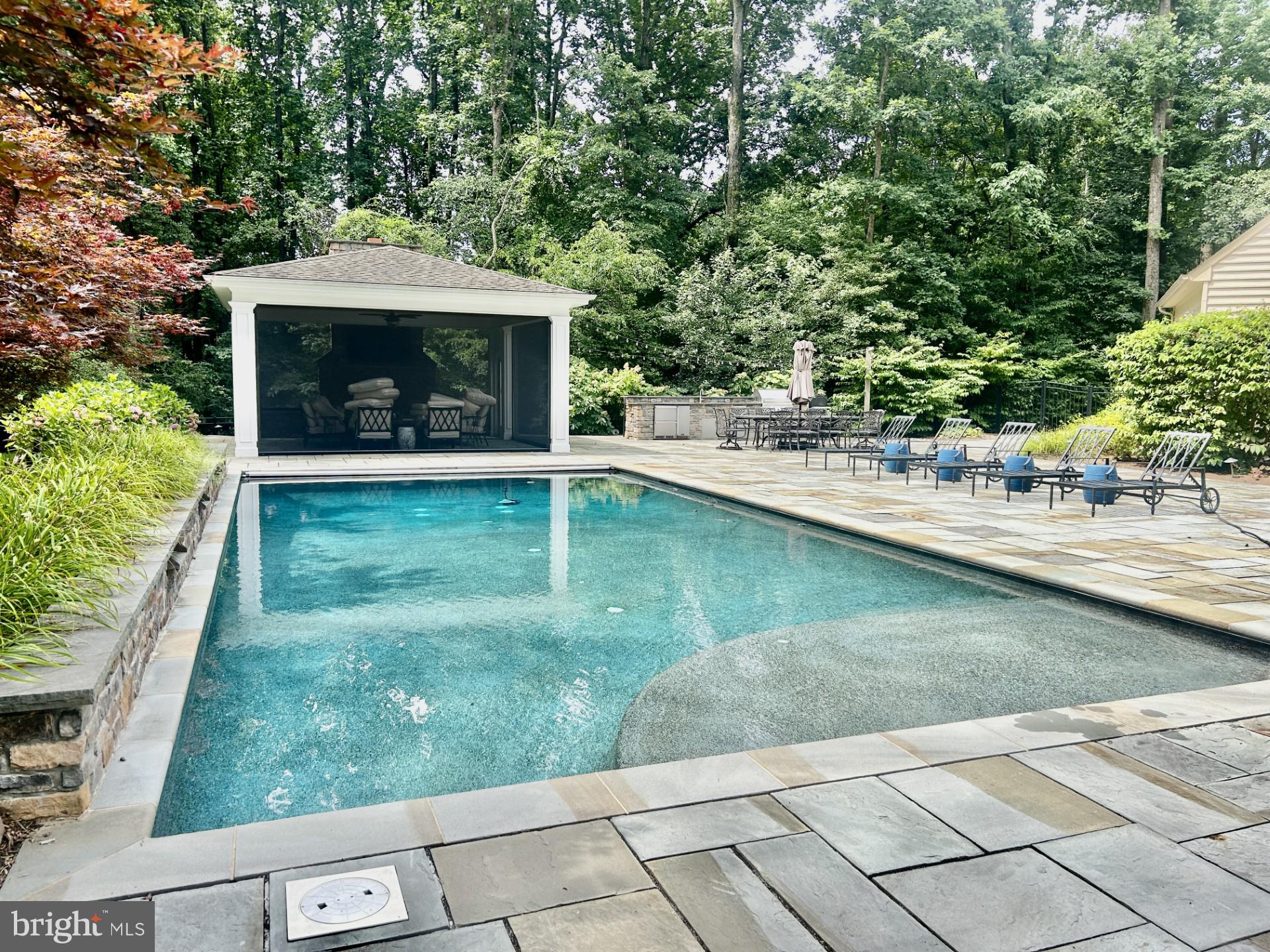 1303 Windsor Ridge Lane Annapolis, MD 21409 - Photo 34 of 40 Heated salt water pool with automatic cover