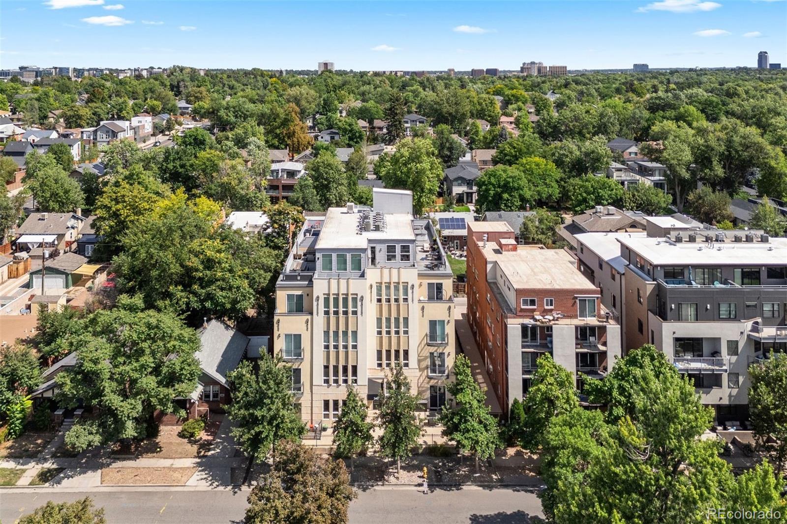 340 South Lafayette Street, Unit 102 Denver, CO 80209 - Photo 35 of 35 a view of a city that has tall buildings