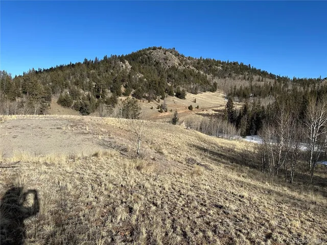 a view of a backyard of a house