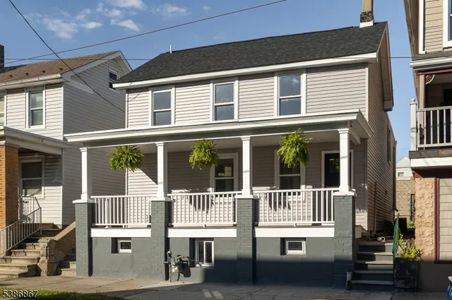 a view of a building with a window