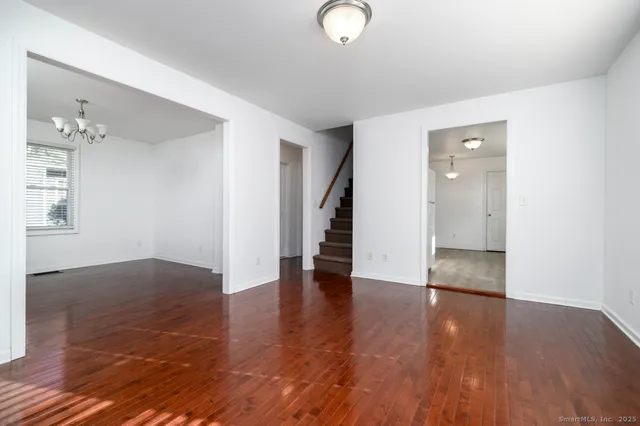 wooden floor in an empty room