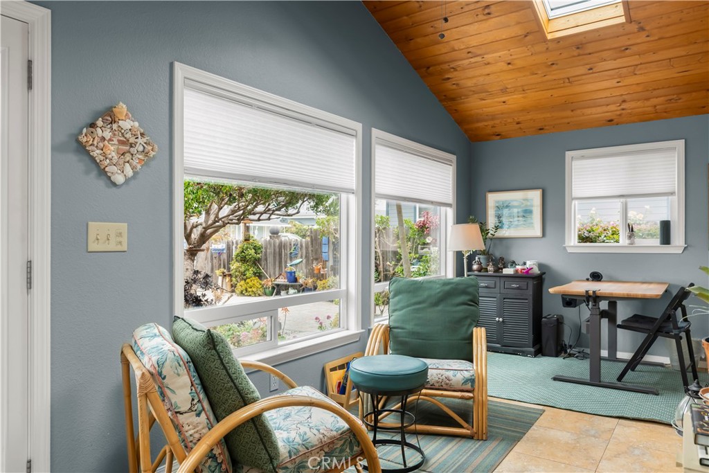 50 5th Street Cayucos, CA 93430 - Photo 15 of 47 a living room with furniture and a large window