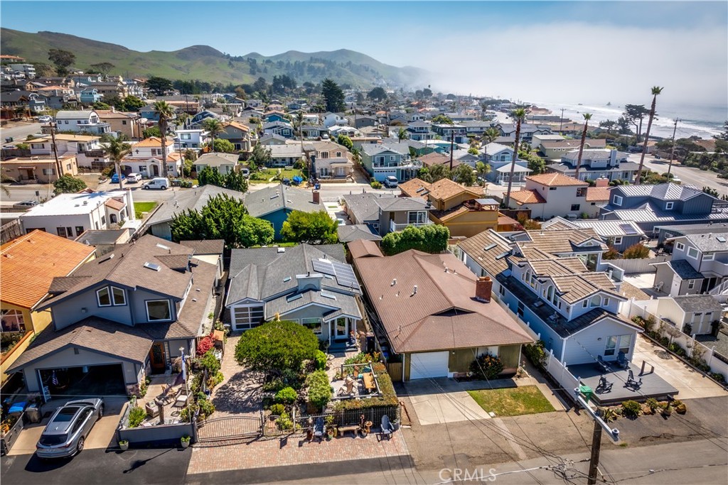 50 5th Street Cayucos, CA 93430 - Photo 2 of 47 an aerial view of a houses with a city view
