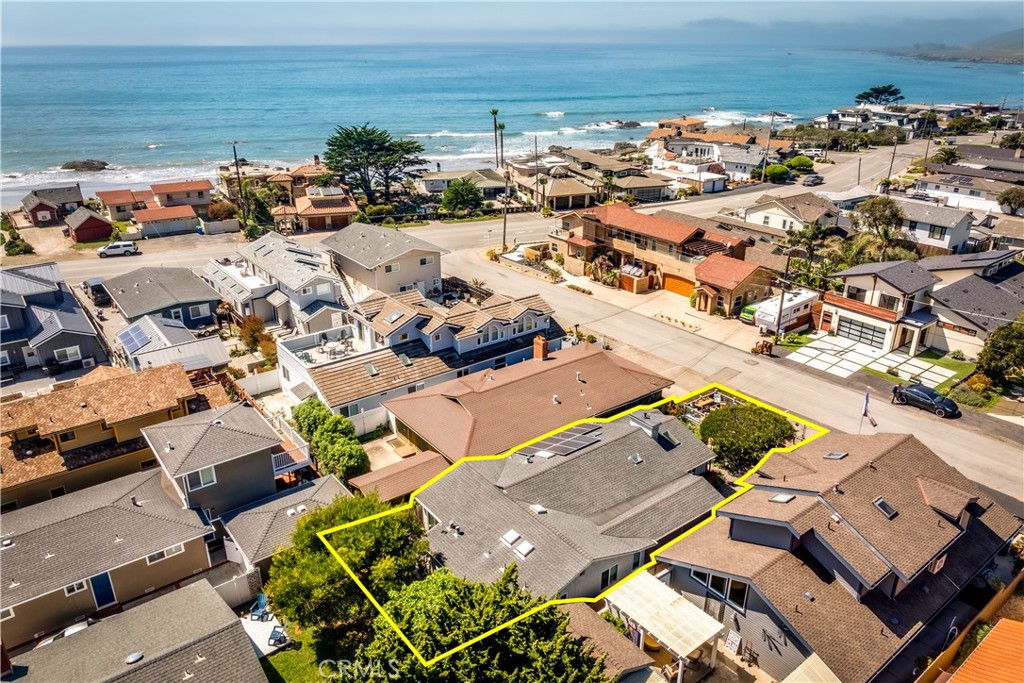 50 5th Street Cayucos, CA 93430 - Photo 3 of 47 an aerial view of a building with ocean view