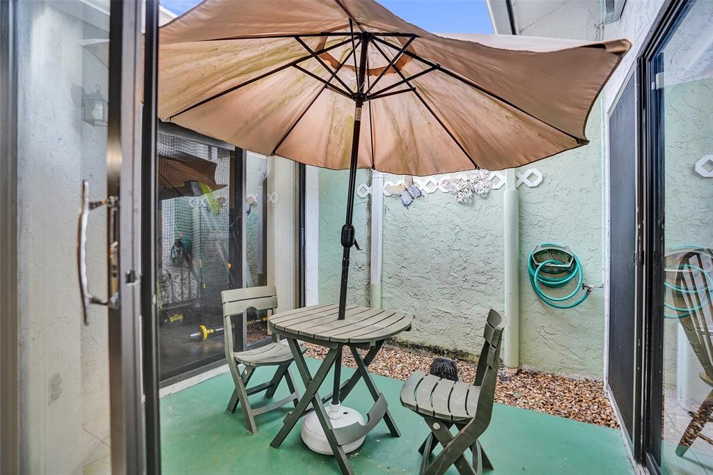 9132 Southwest 20th Street, Unit B Boca Raton, FL 33428 - Photo 20 of 81 Courtyard Patio