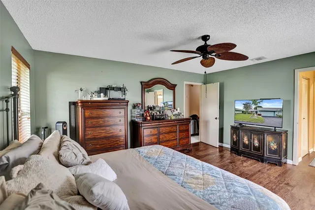 a bathroom with a shower and a toilet
