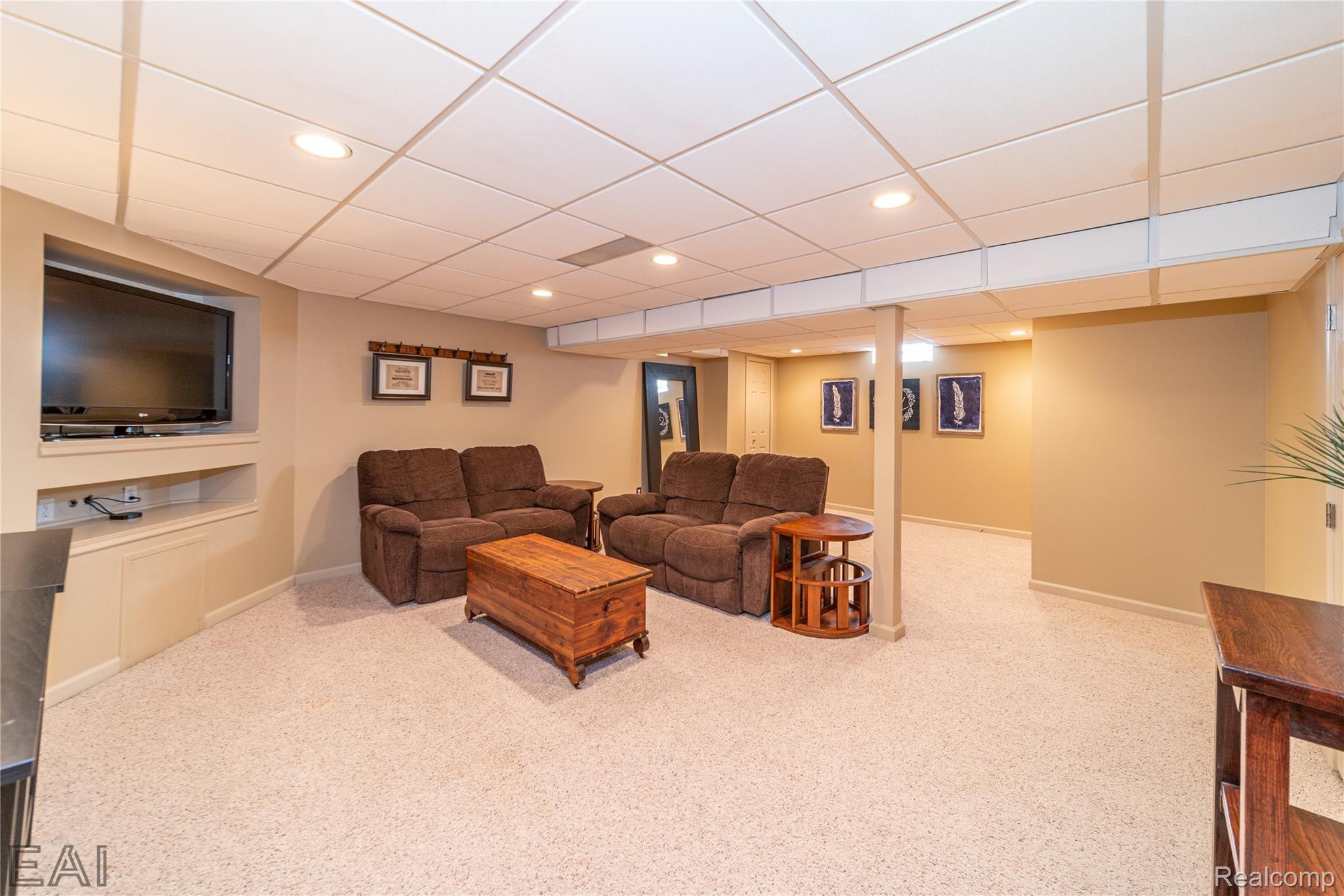 43429 Proctor Road Canton, MI 48188 - Photo 18 of 19 Fully Finished Basement 2