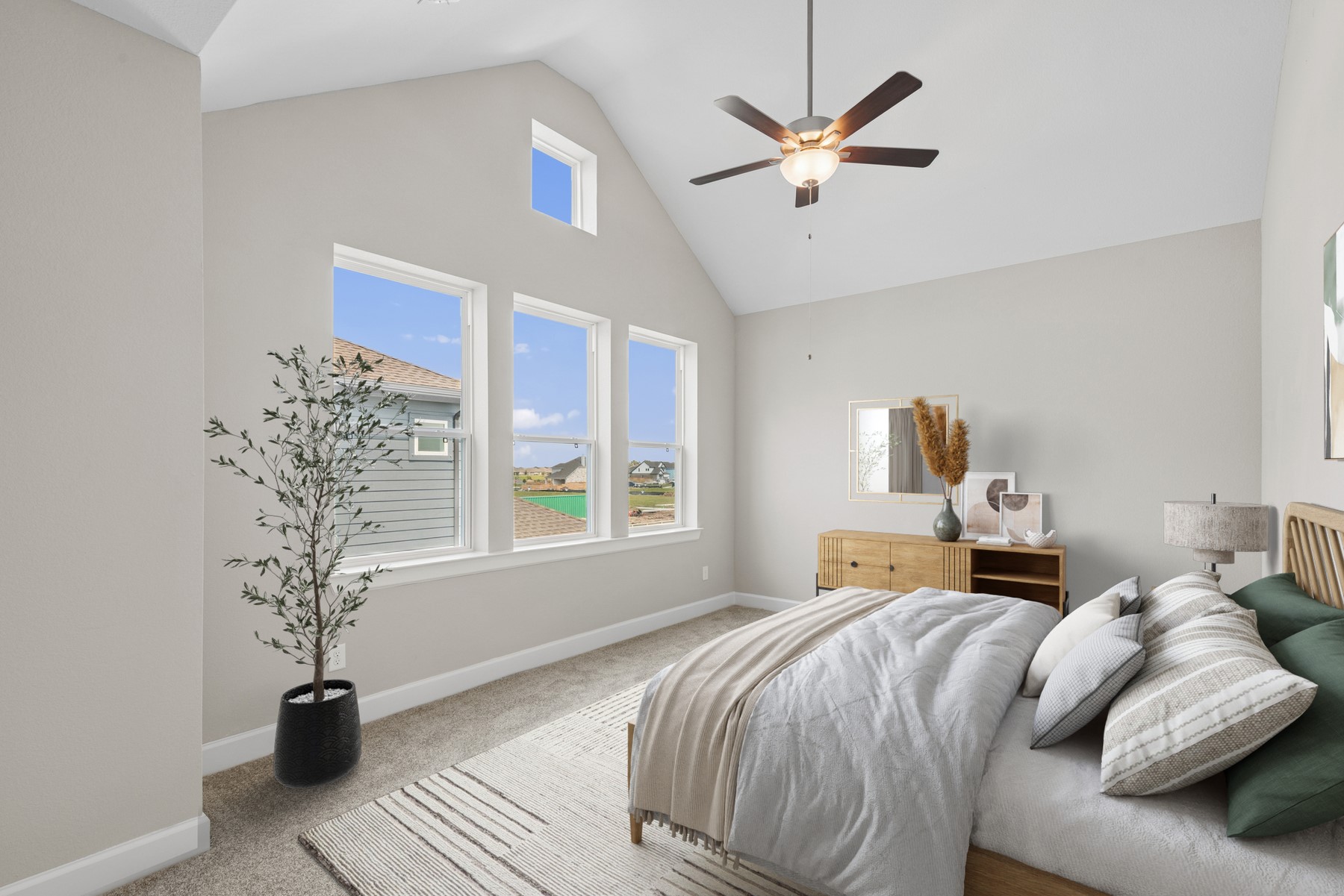 5515 Orangery Lane Manvel, TX 77578 - Photo 6 of 48 a bedroom with a bed and a window