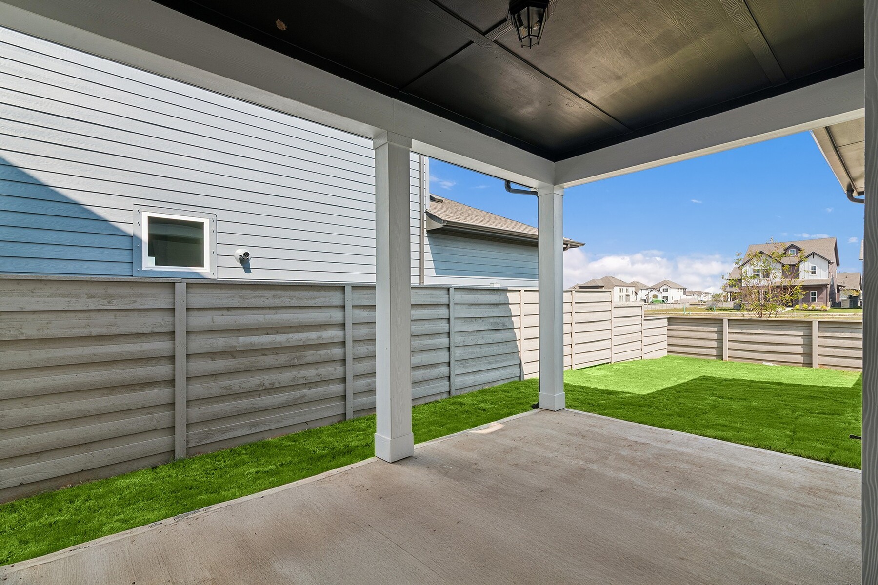 5515 Orangery Lane Manvel, TX 77578 - Photo 7 of 48 a view of a porch with a door
