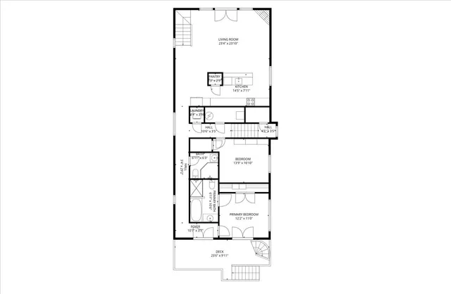 a picture of a floor plan