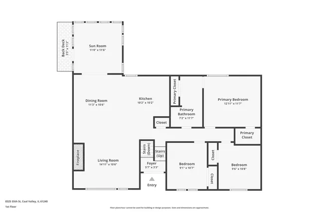 $285,000 | 8325 55th Street, Coal Valley, IL 61240