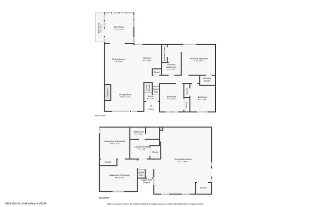 $285,000 | 8325 55th Street, Coal Valley, IL 61240