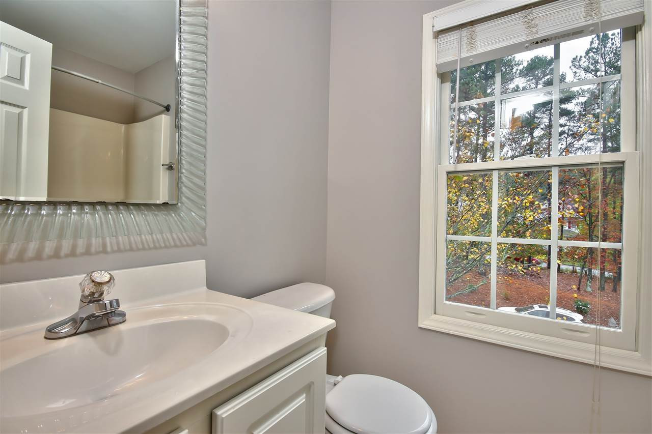 209 Chancellors Ridge Drive Durham, NC 27713 - Photo 19 of 24 This bath offers lots of natural light, a shower/tub combo and a linen closet. Second Full Bath