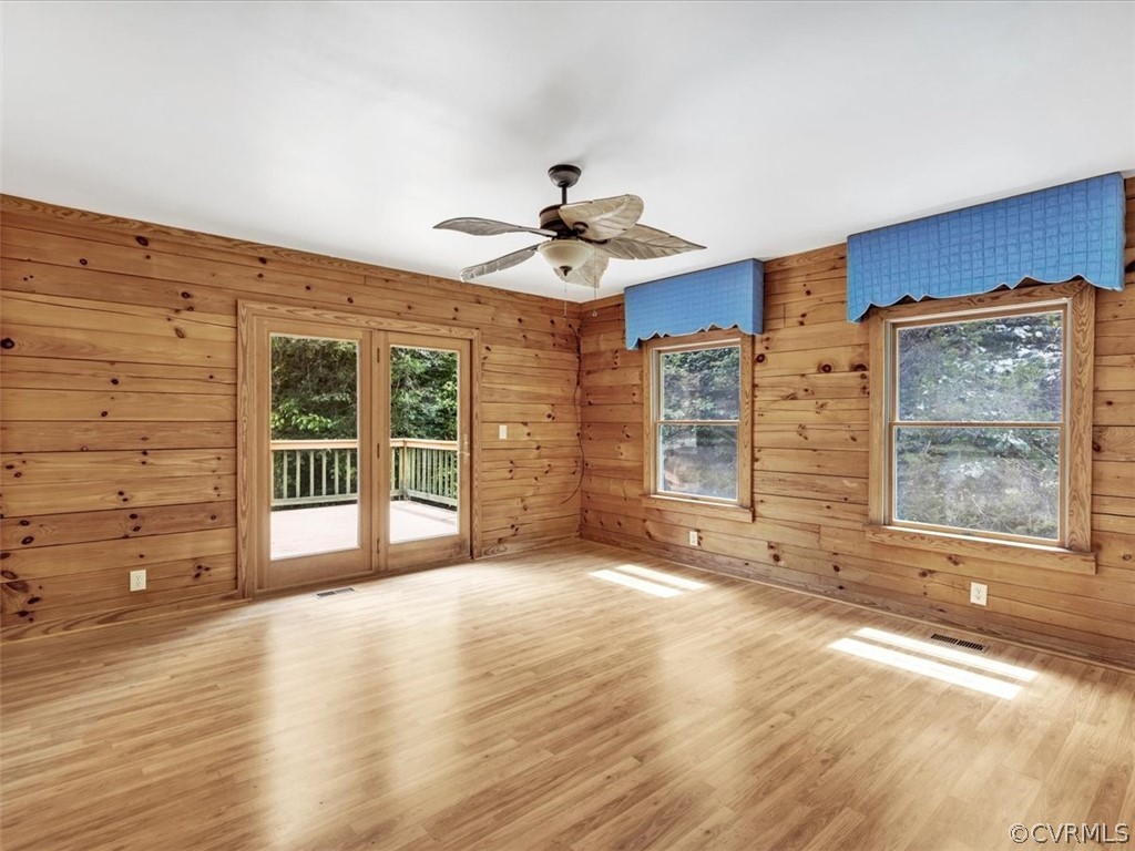 1281 Marlin Road Goochland, VA 23063 - Photo 18 of 48 Owners Bedroom with double doors going to large de