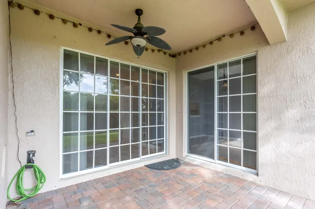 a view of front door