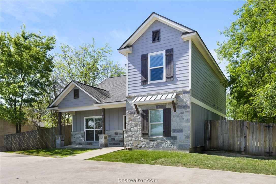 4332 Culpepper Drive Bryan, TX 77801 - Photo 1 of 1 a front view of a house with garden