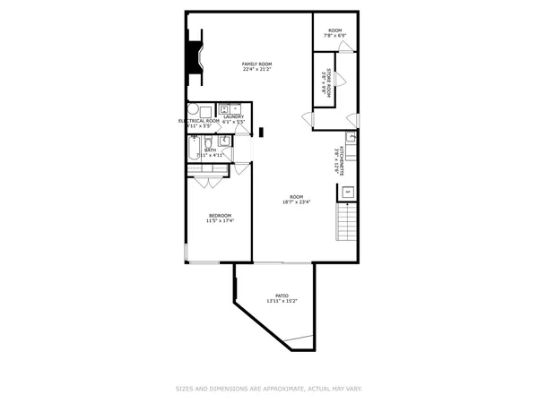 a picture of a floor plan