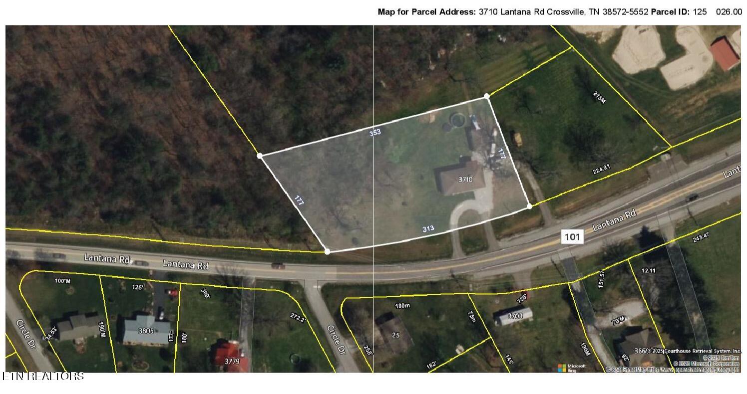 3710 Lantana Road Crossville, TN 38572 - Photo 34 of 36 CRS%20Data%20-%20Property%20Map%20for%20