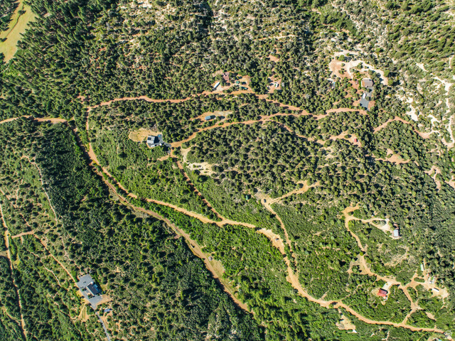 22 Fitzwater Drive, Unit 22 Springdale, UT 84767 - Photo 14 of 21 Aerial Survey. Illustrating property boundaries and geographic features